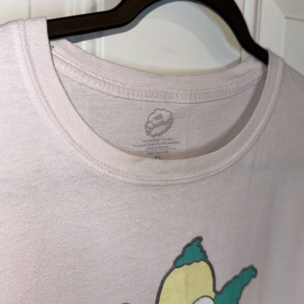 Krusty the Clown Burger Graphic T Shirt - Size XL - Picture 8 of 9